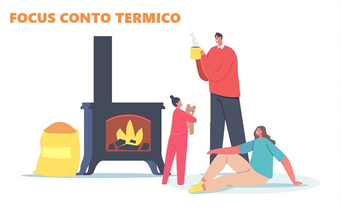 Focus Conto Termico: camino a legna con una stufa a pellet?